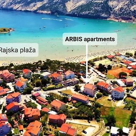 Apartments Arbis لوبار المظهر الخارجي الصورة