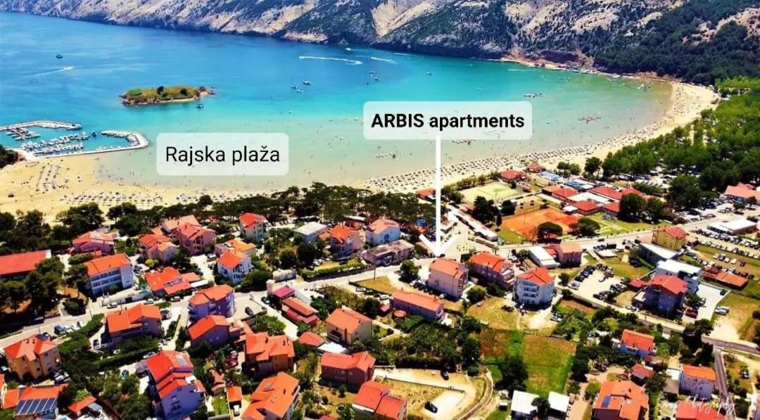 Apartments Arbis لوبار المظهر الخارجي الصورة